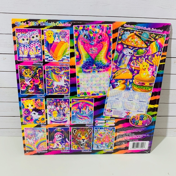 Lisa Frank 2020 Calendar - Picture 2 of 4